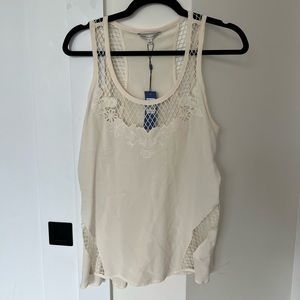 NWT Rebecca Minkoff tank 100% silk